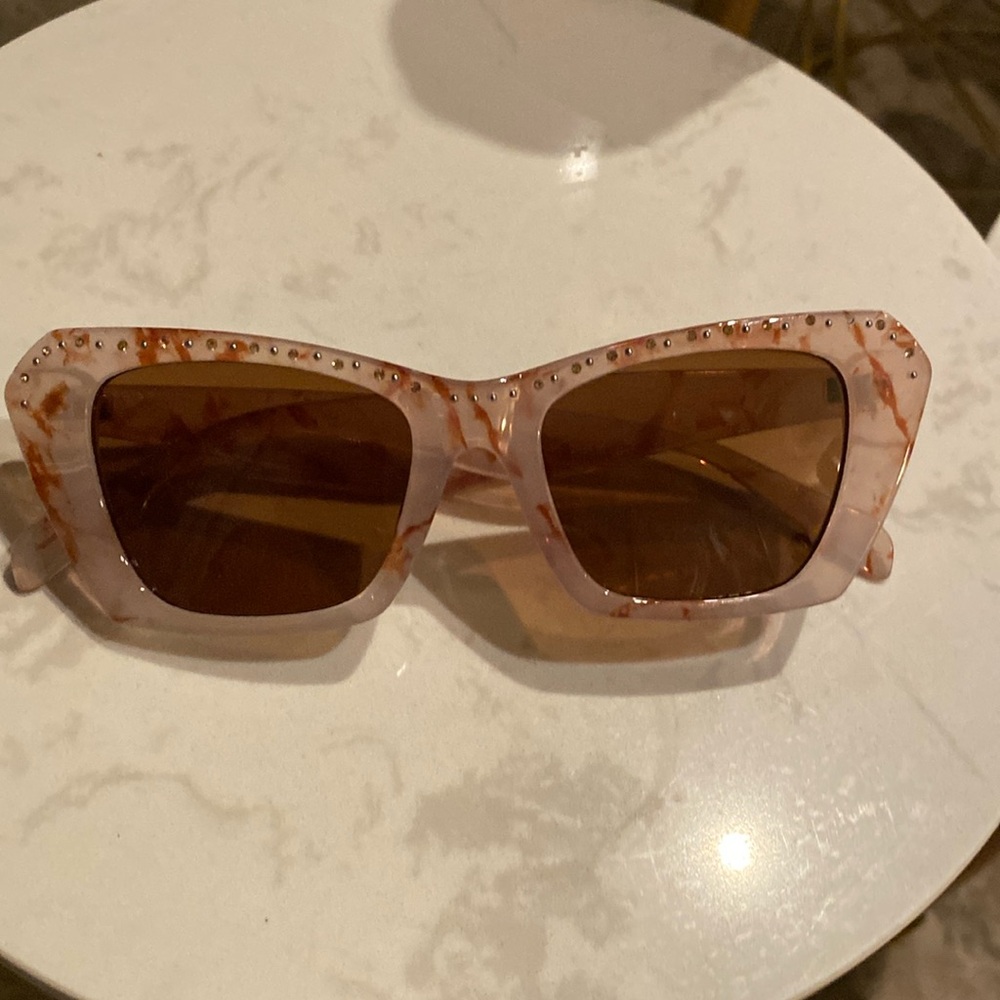 Plastic Brown Sunglasses